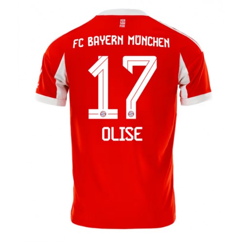 Bayern Munich Michael Olise #17 Prima Maglia 2025-26 Manica Corta